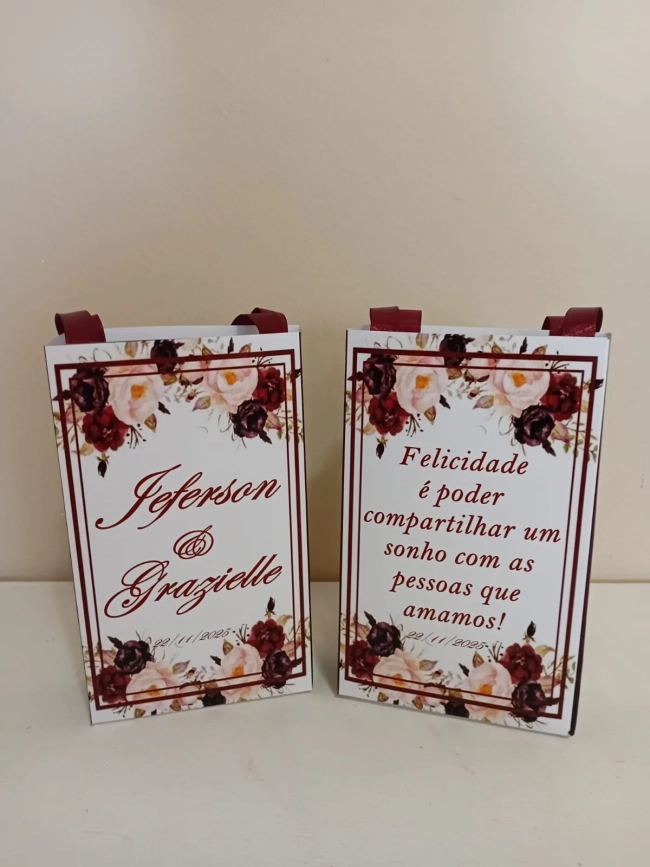 Sacolinhas Personalizadas Casamento para Lembrancinhas