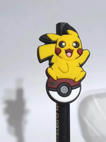 Lapís C/ponteira Pikachu - 4 Unidades