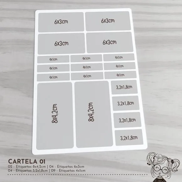 Etiqueta Escolar Sonic - 00237
