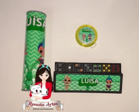 Kit Jogos Personalizado Lol Surprise