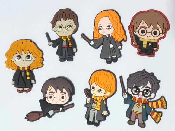 Aplique Harry Potter Emborrachado Pacotes com 8 Unidades
