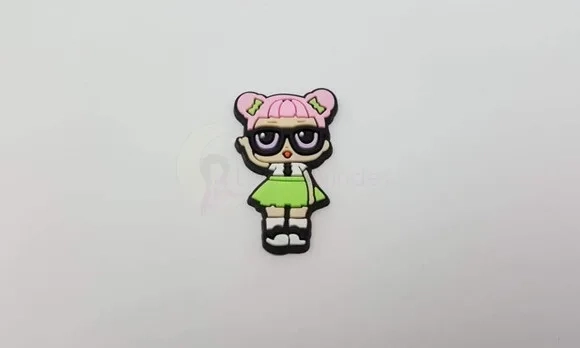 Aplique Lol Teacher's Pet Emborrachado de 3,7cm Pct C/6 Unid