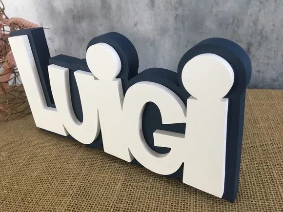 Letras Decorativas De MDF SOBREPOSIÇÃO