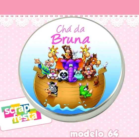 Lembrancinhas de Chá de Bebê Latinhas