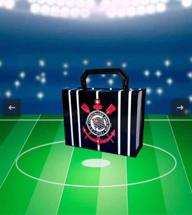 Caixinha de Lembrança do Seu Time de Coração