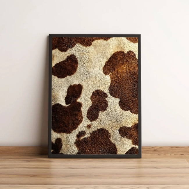 Quadro Decorativo Estampa Animal Print Pele de Vaca 2256