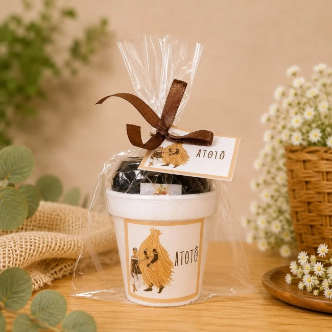 35 Kit Jardinagem Lembrancinhas Oxalá, Obaluaê, Omulu ou Xangô - Trabalhamos com qualquer tema - Informar tema no chat