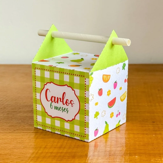 PEGUE E MONTE - Kit Festa FRUTINHAS - Decoração de Festa | Lembrancinhas | Aniversário | Personalizados