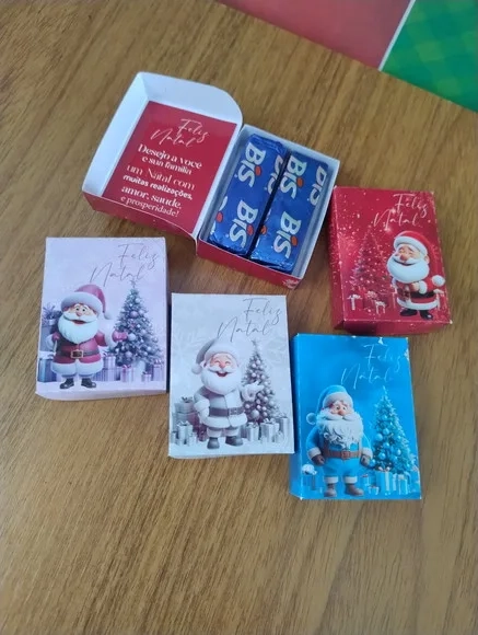 Caixinha para Bis Natal - Não Acompanha Bis