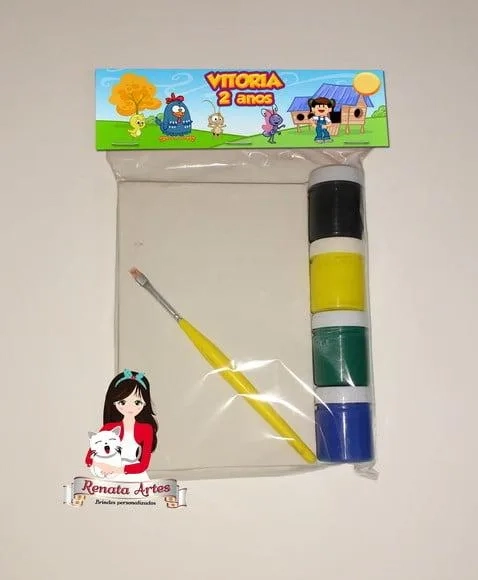 Kit Pintura Personalizado Galinha Pintadinha 3
