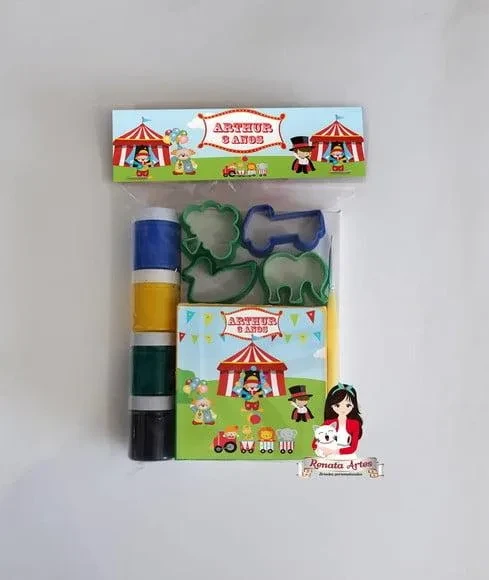 Kit Artes Personalizado Tema Circo