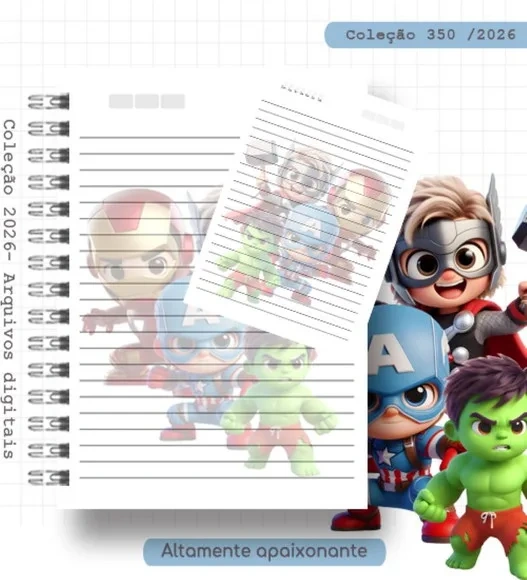 Caderno ou Agenda Personalizada