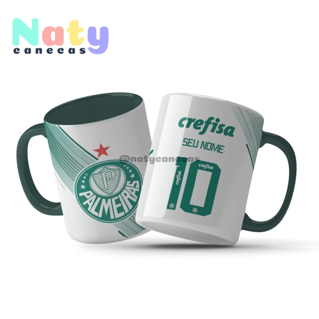 Caneca Personalizada Futebol Palmeiras
