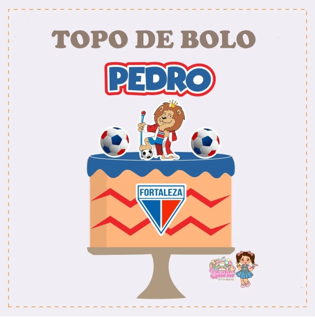 Kit Festa Só Um Bolinho FORTALEZA - Decoração de Festa