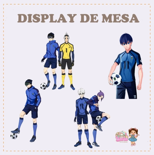 Kit Festa Só Um Bolinho BLUE LOCK - Decoração de Festa