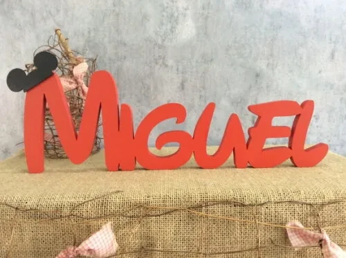 Letras Decorativas Festa Mickey
