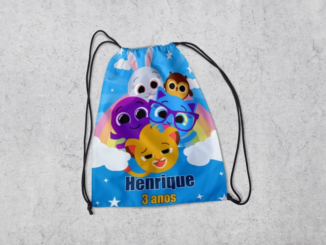 Mochilinha Personalizada dos Bolofofos