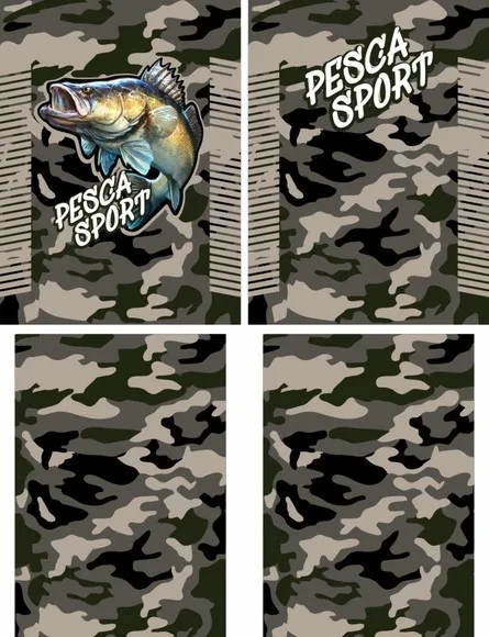 Arte Vetor Camisa Pesca-mod-0256