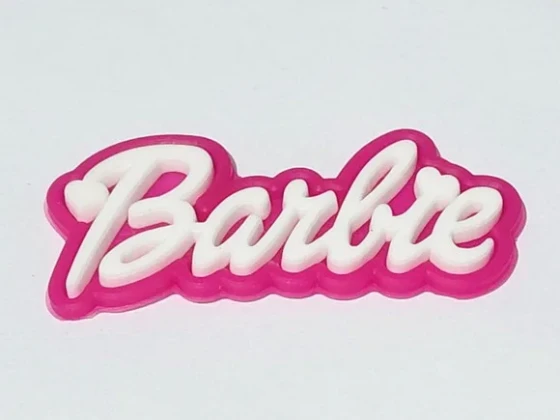 Aplique Nome Barb Emborrachado Pacote com 6 Unidades