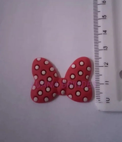 Apliques Emborrachados de Laços Variados - pct c/ 9 unidades