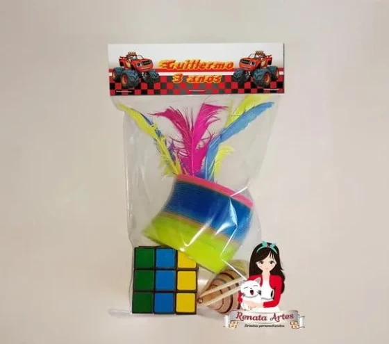 Kit Brinquedos Retrô Tema Blaze Monsters