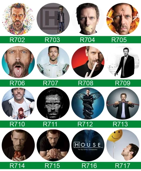 Bottons Dr House - Button Boton