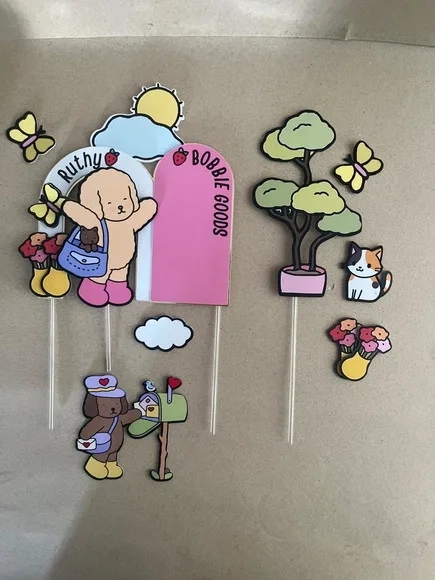 Arquivo Digital - Topo de Bolo Bobbie Goods