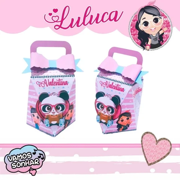 Kit 60 Lembrancinhas Luluca