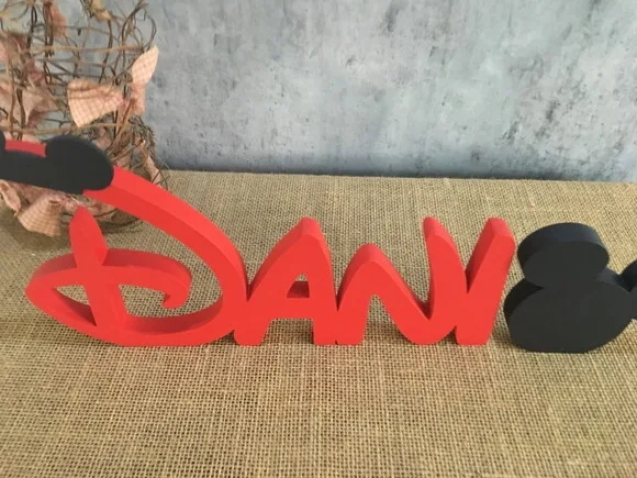 DISNEY - Letras de MDF -Nomes + MICKEY