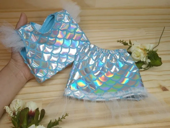 Roupa Sereia para Boneca