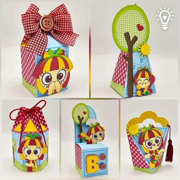 Kit 60 Lembrancinhas Emília