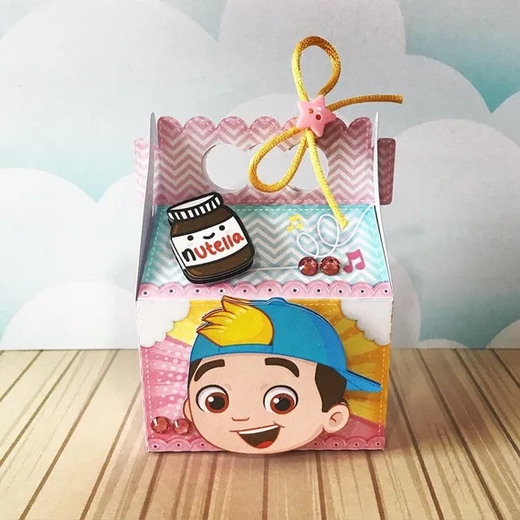 Kit 60 Lembrancinhas Gigi e Lucas Neto