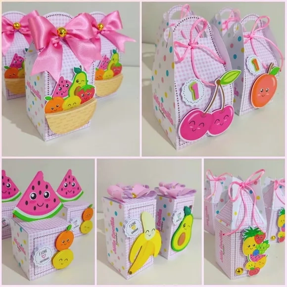 Kit 30 Lembrancinhas Frutinhas