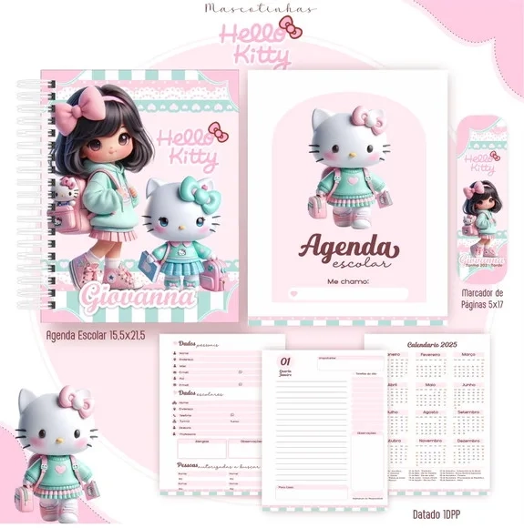 Caderno ou Agenda Personalizada