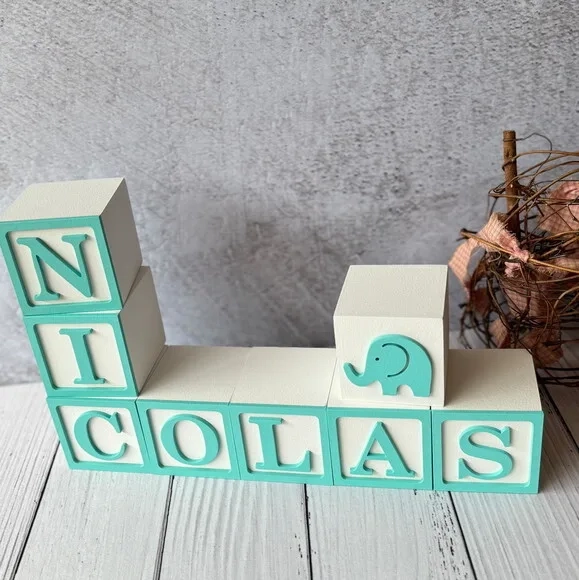 Safari Cubos 6x6cm - Decoração Bebè