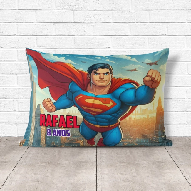 Almofada Personalizada lembrancinhas do Super Homem