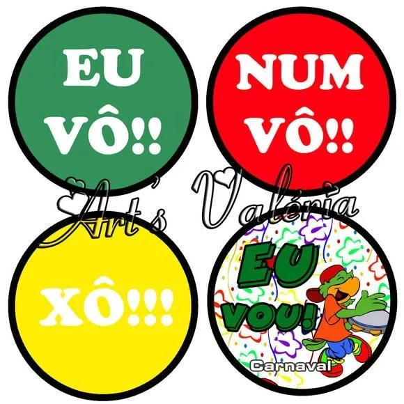 Adesivo Divertido Vô, Num Vô... - Preço Unitário