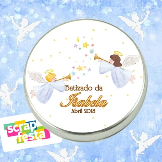 Latinhas Personalizadas Festa Batizado
