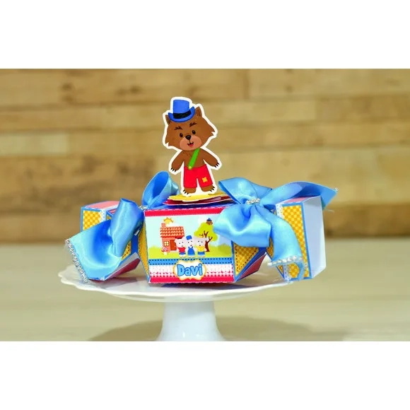 Kit 30 Lembrancinhas - Três Porquinhos