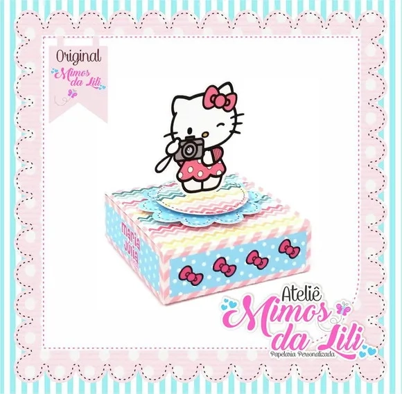 Kit 30 Lembrancinhas Hello Kitty