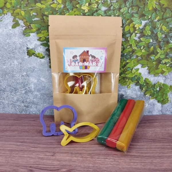 30 Unidades Kit Massinha Zip Lock - Corporativo Escola - Trabalhamos com qualquer tema - Informar tema no chat