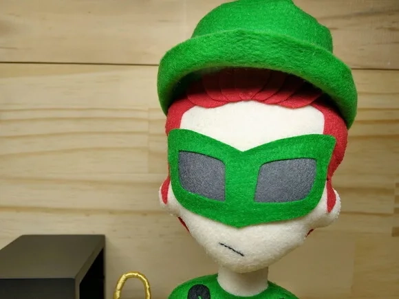 Charada do Batman em Feltro