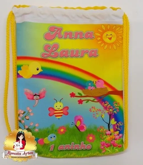 Mochila Jardim Encantado