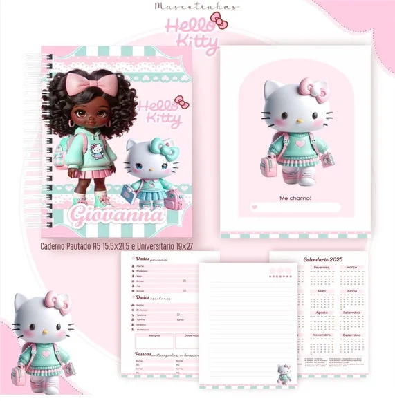 Caderno ou Agenda Personalizada