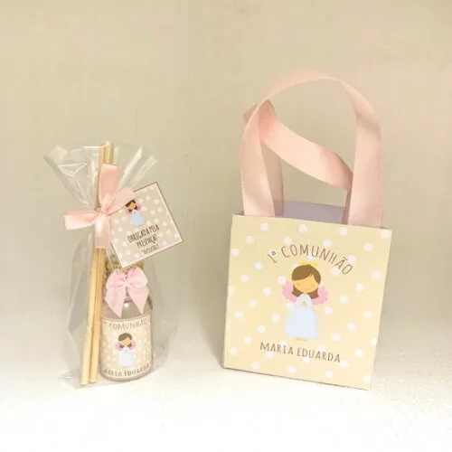 Kit Sacolinha personalizada + Aromatizador