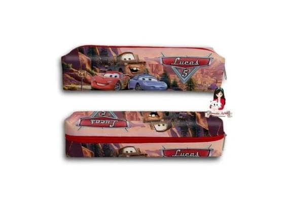 Estojo Personalizado Carros