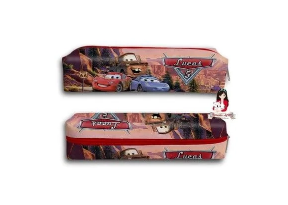 Estojo Personalizado Carros