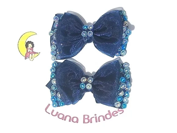 Laço para Lembrancinha 7cm Pacote com 2 Pares