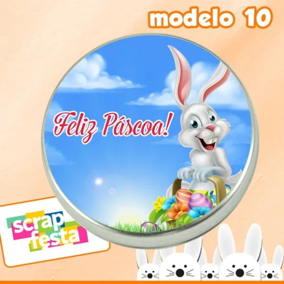 Latinhas Personalizadas Festa Páscoa