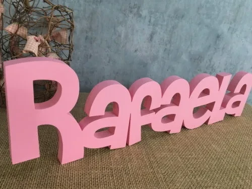 Letras de MDF -Nomes Linha CH